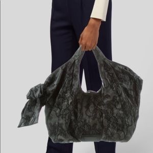 Valentino Garavani - Lace Nuage Bow Hobo bag